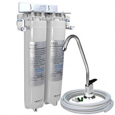 Two-Stage Inline Fluoride/Lead Removing 2 state w/drinking spout Filter by Air Water Life - B01MQ4ZW1S